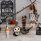 INS STYLE PAINTED HALLOWEEN GHOST SKULL DECOR_CWAJE05359