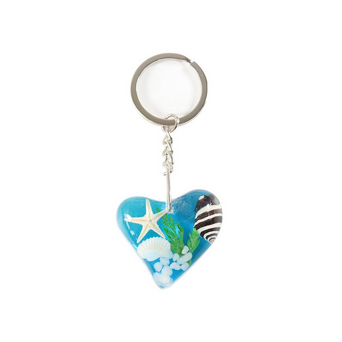 NEW OCEAN SERIES METAL CAR KEYCHAIN PENDANT_CWMM3705