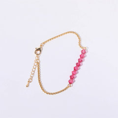 Womens Birthstone Colored Beaded Bracelet_Cwmm5736