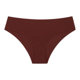 Traceless Ice Silk Low Waist Triangle Underwear_Cwmu0087