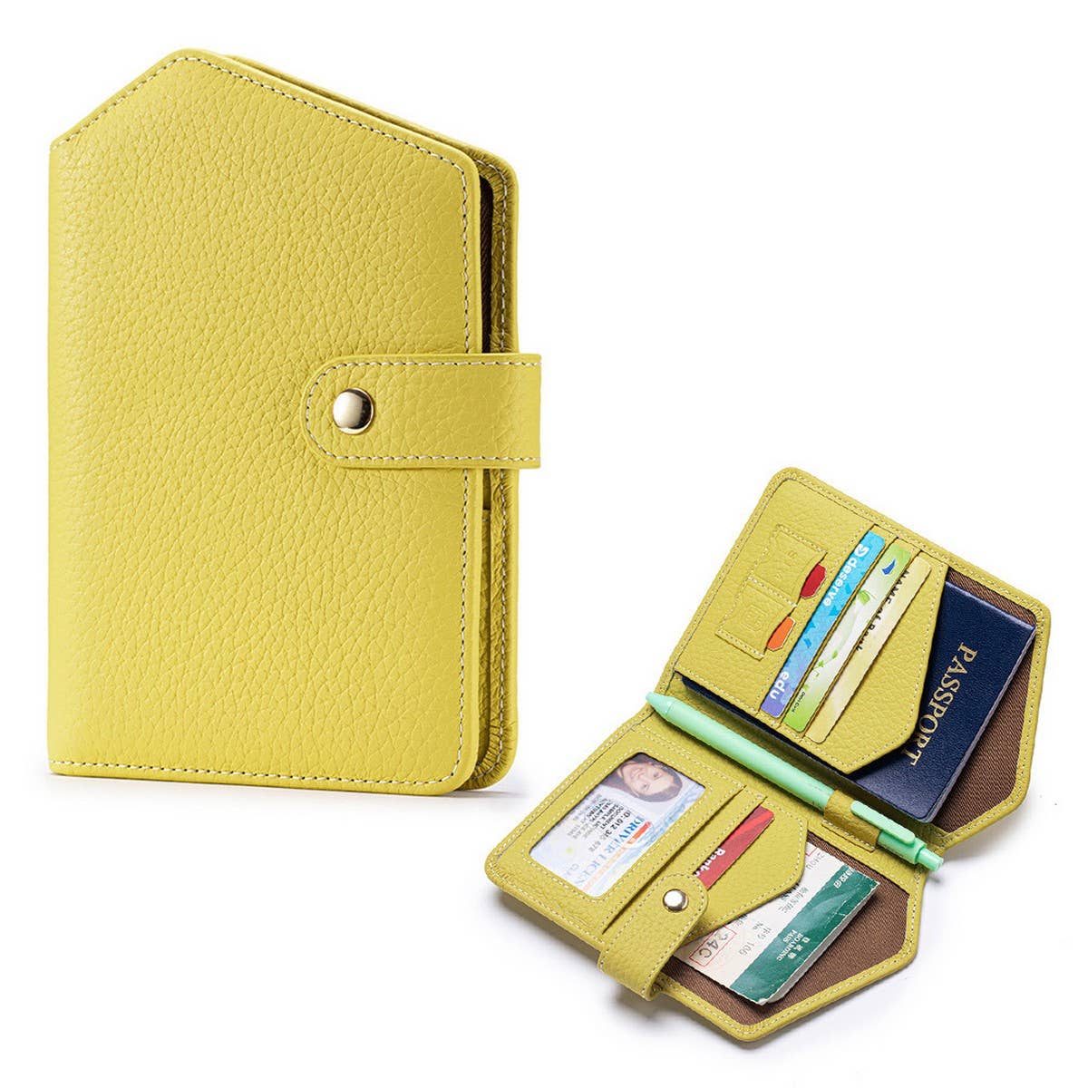Womens Passport Organizer Secure Stylish_Cuab00395