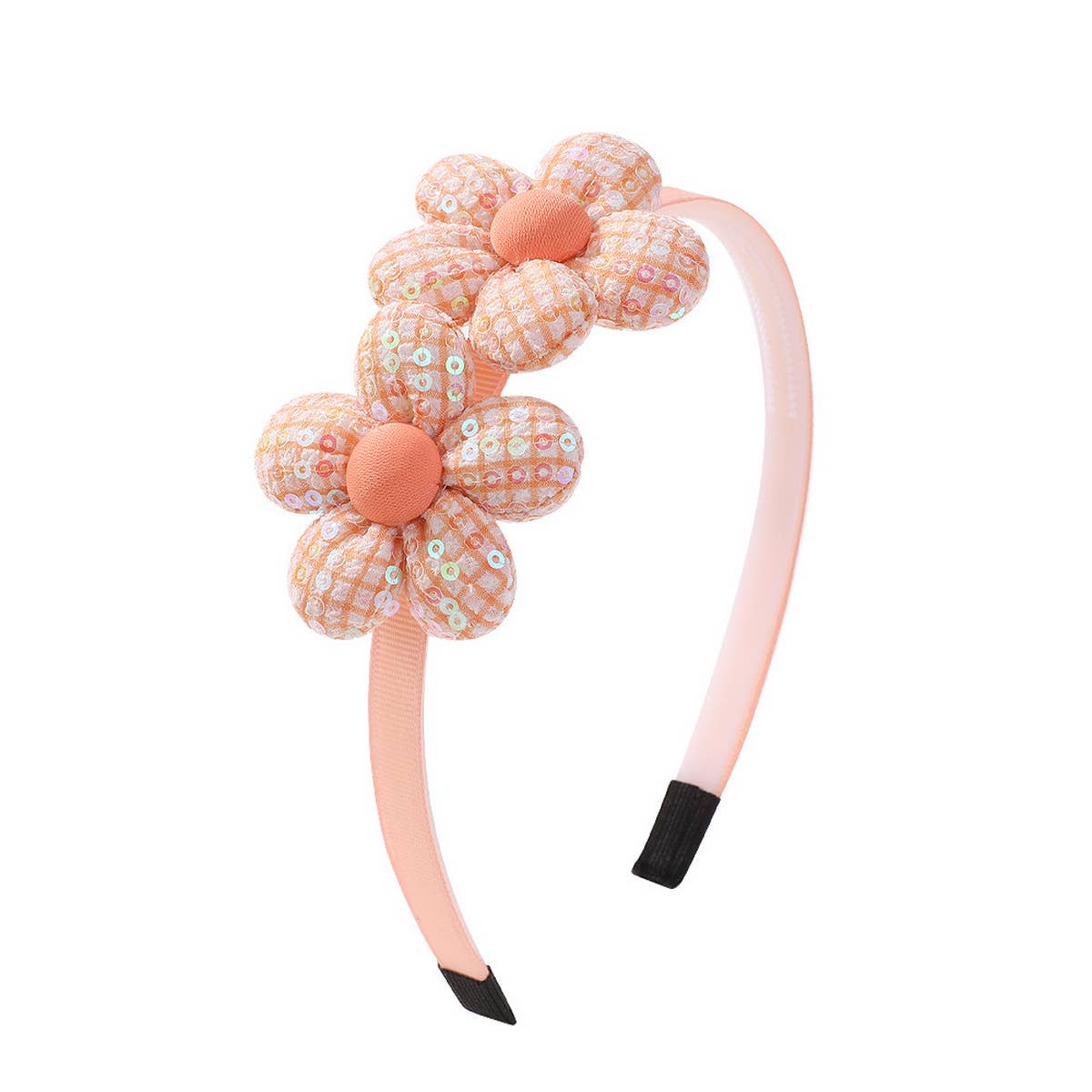 CHILDRENS PLAID HANDMADE HEADBAND_CWAHA2401