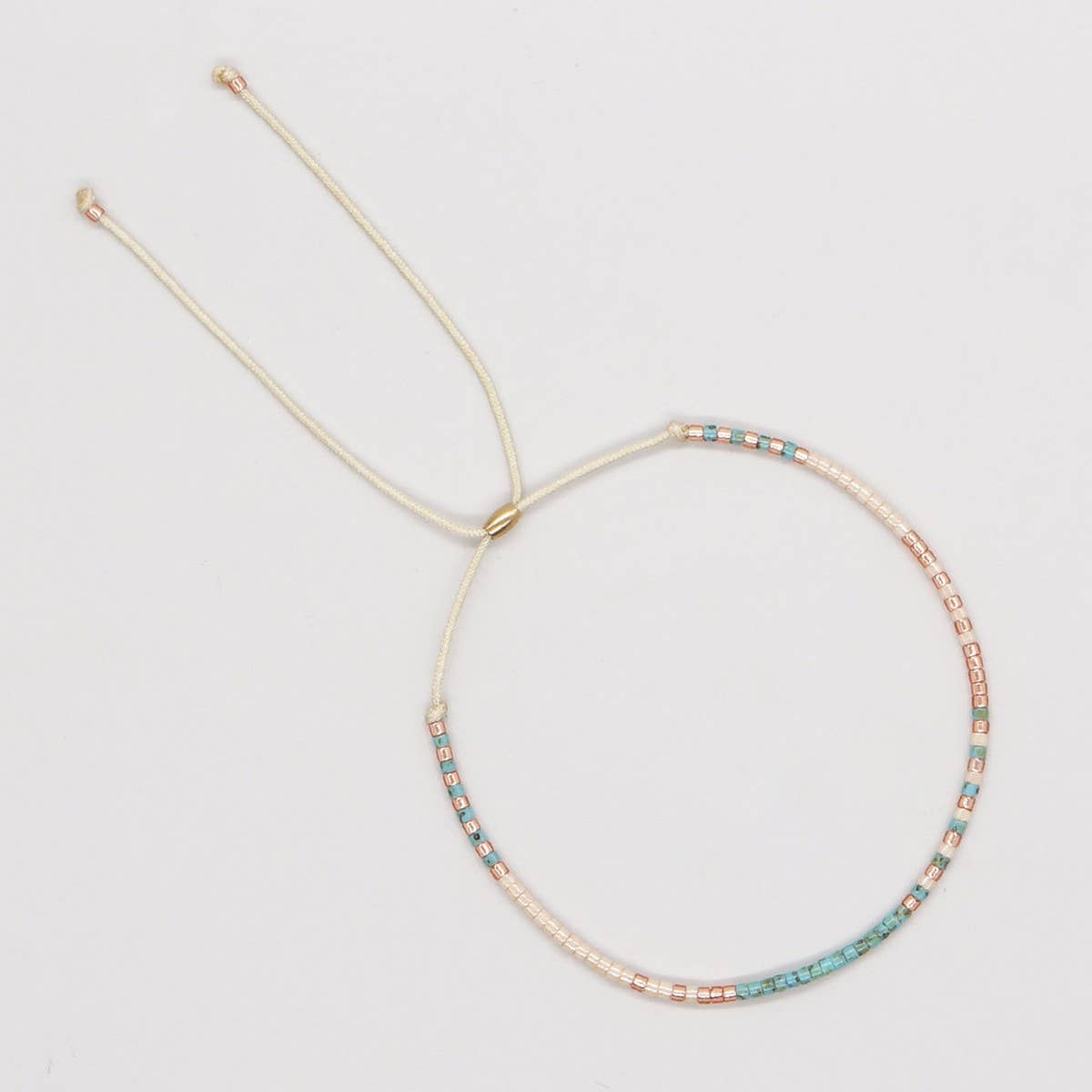 SIMPLE STYLE COLORFUL MILLET BEAD BRACELET_CWAB4637