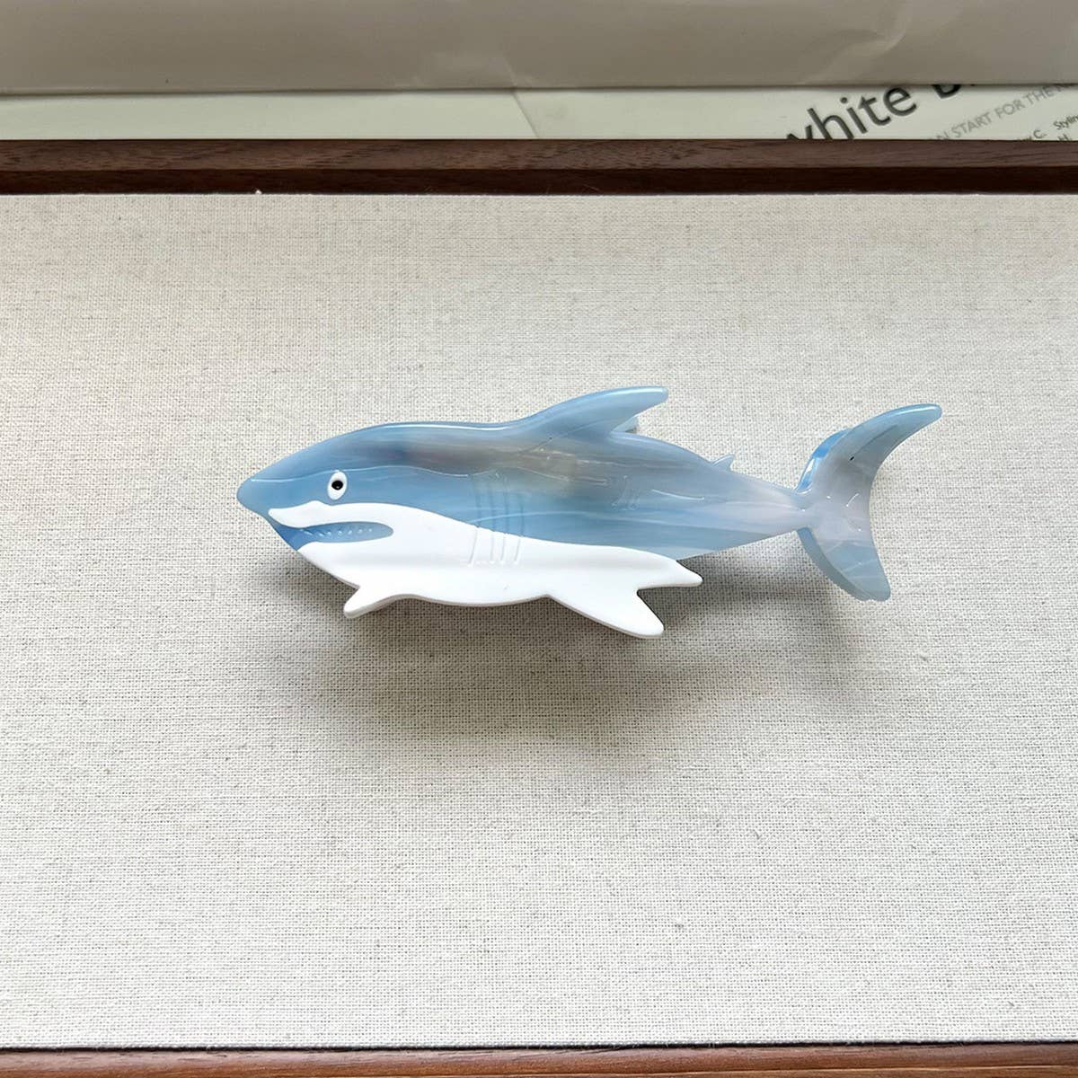 SHARK SERIES ACETATE HAIRPIN BEACH HAIRPIN_CWAHA5713