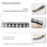 PEARL FLORAL CLIP SHARK CLIP SWEET HAIR CLIP_CWAHA4272