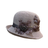 Versatile Knitted Rolled Bowler Bucket Hat_Cwah1210