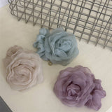 GENTLE AND PURE STYLE MESH ROSE HAIRBAND_CWAHA4678