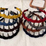 Velvet Headband With Teeth Soft Autumn Style_Cwaha08034