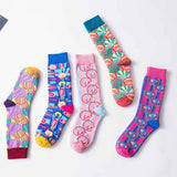 CASUAL PERSONALIZED JACQUARD SOCKS_CWMS0353