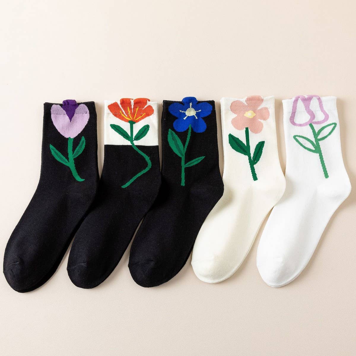 AUTUMN AND WINTER COTTON BREATHABLE MID CALF SOCKS_CWMS0920