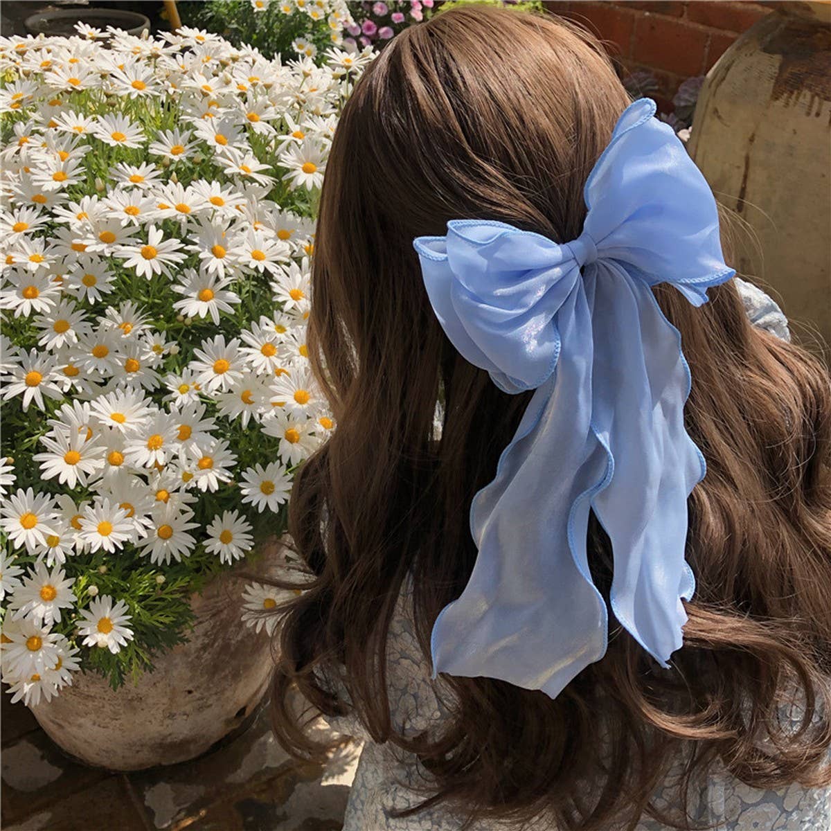 BIG BOW HAIRPIN ELEGANT HAIR ACCESSORIES_CWAHA1295