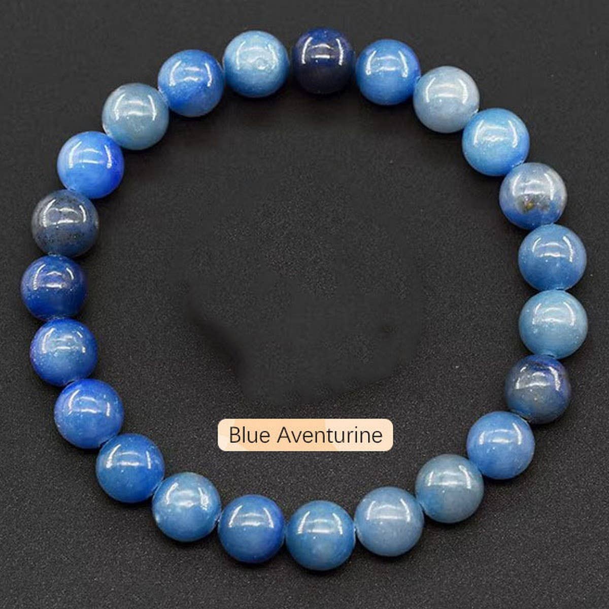 Crystal Natural Stone Beaded Bracelet Unisex_Cwmm11267