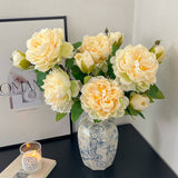 LONG STEM DOUBLE PEONY ARTIFICIAL FLOWER DECOR_CWMM6462