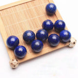 NATURAL LAPIS LAZULI CRYSTAL BALL SET_CWMM8128