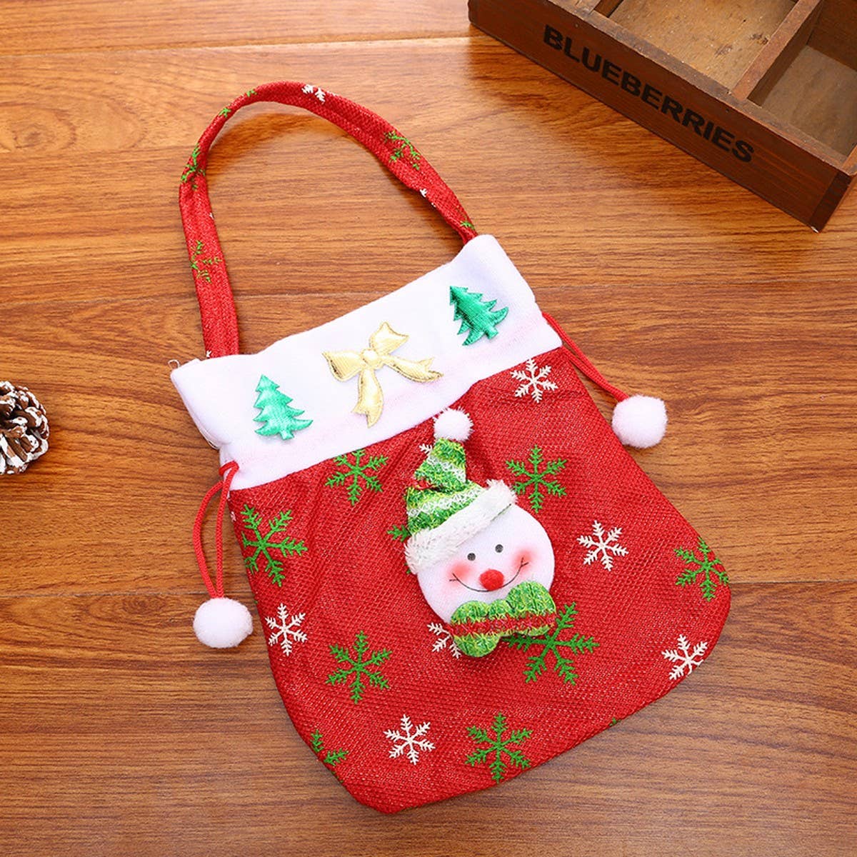 CHRISTMAS CHILDRENS CANDY BAG GIFT BAG_CWMM1906