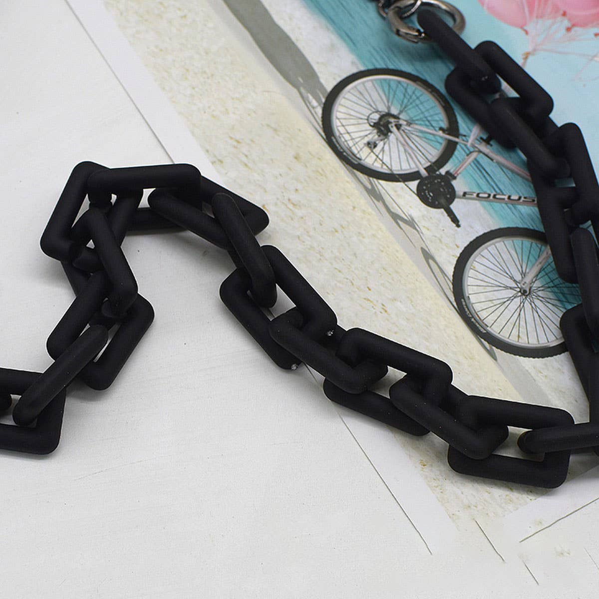 SPRAY PAINTED WOMENS BAG CHAIN BAG STRAP_CWMM5092