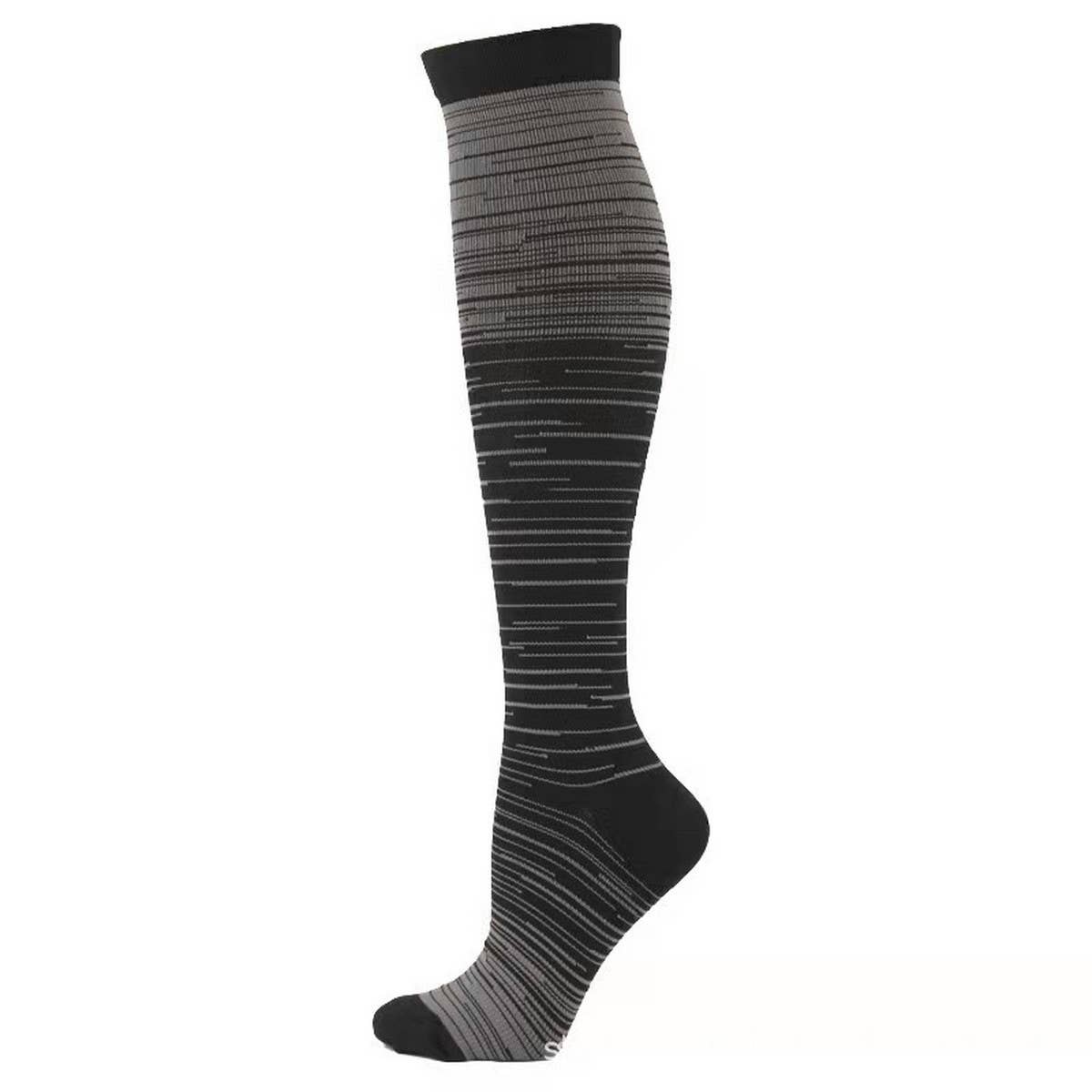 NEW GRADIENT MIXED COLOR COMPRESSION SOCKS_CWMS1884