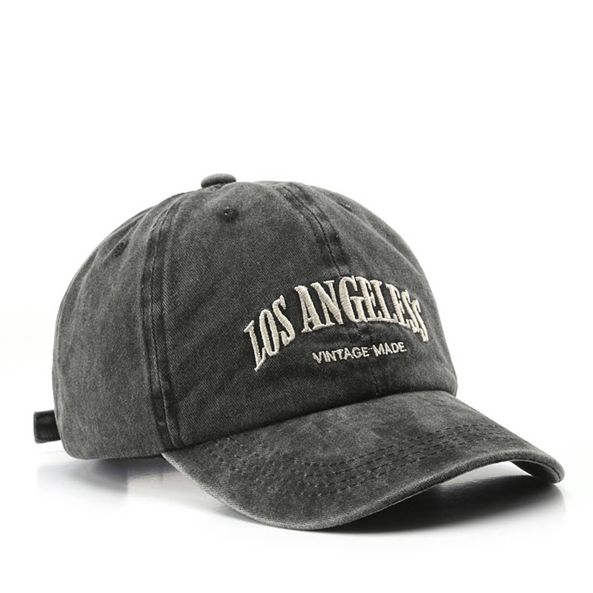 Washed Letter Embroidery Baseball Hat Sun Hat Cwah1261