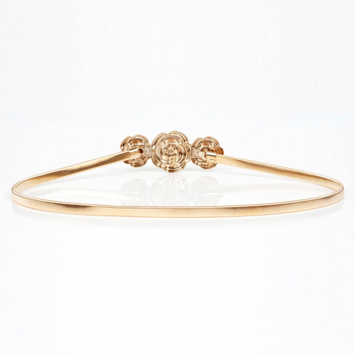 Women Flower Pattern Belt Waist Chain_Cwabe0215