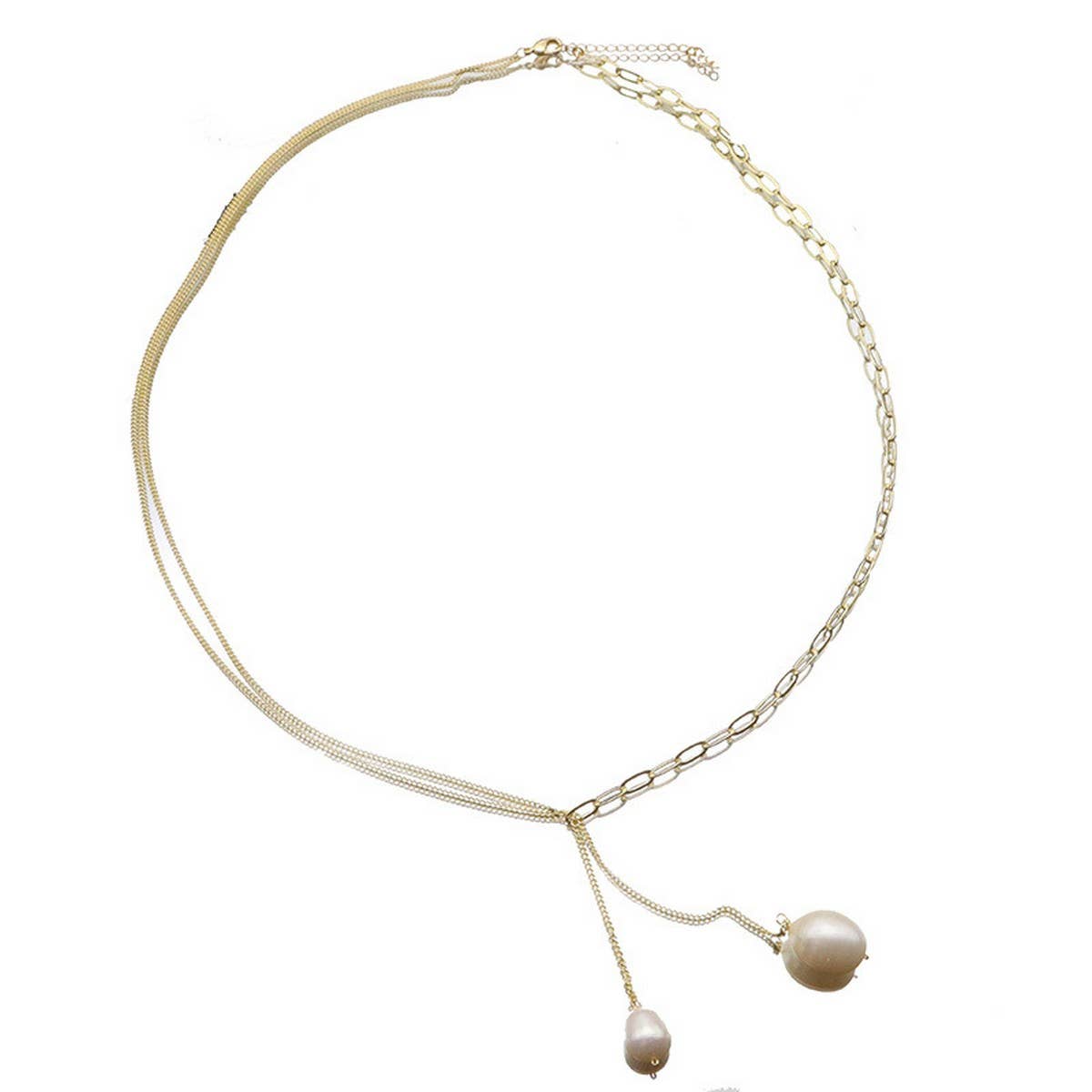 PERSONALIZED HIGH END LONG PEARL NECKLACE_CWAJE3903