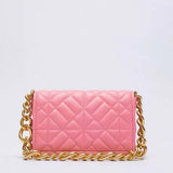 POPULAR THICK CHAIN CROSSBODY SHOULDER DIAMOND BAG_CWAB3422