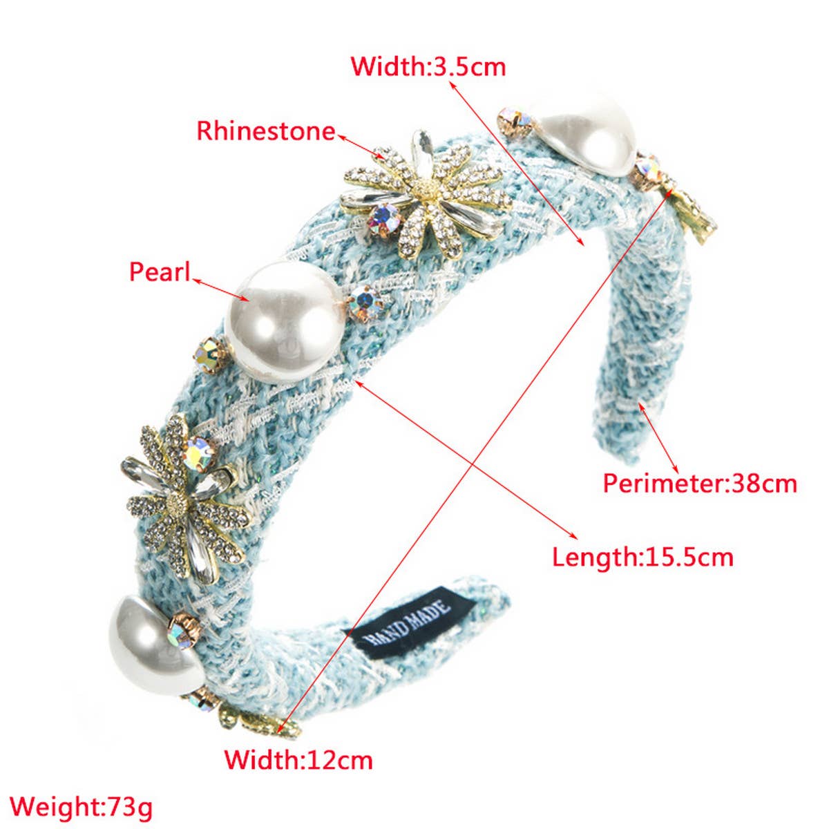 FASHION PEARL DIAMOND HEADBAND_CWAHA2118