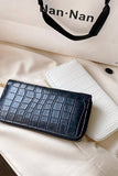 STONE PATTERN DOUBLE LAYER WALLET_CUAB0061