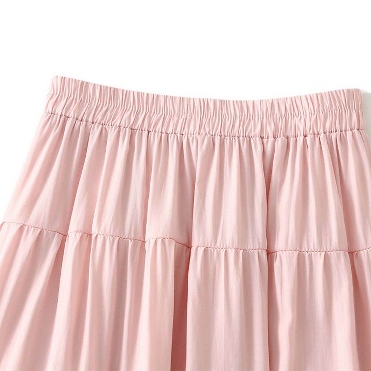GENTLE AND SWEET LONG SLEEVED CAKE SKIRT_CWBMS0320