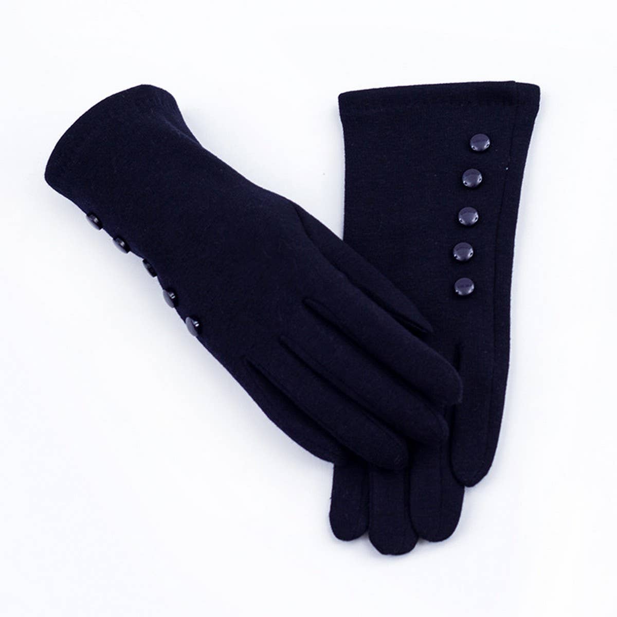 Autumn And Winter Five-Finger Warm Gloves_Cwmm1532