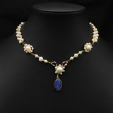 NEW DESIGN NATURAL FRESHWATER PEARL NECKLACE_CWAJE3834