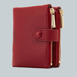 Women Fashion Double Zipper Wallet_Cwab1242