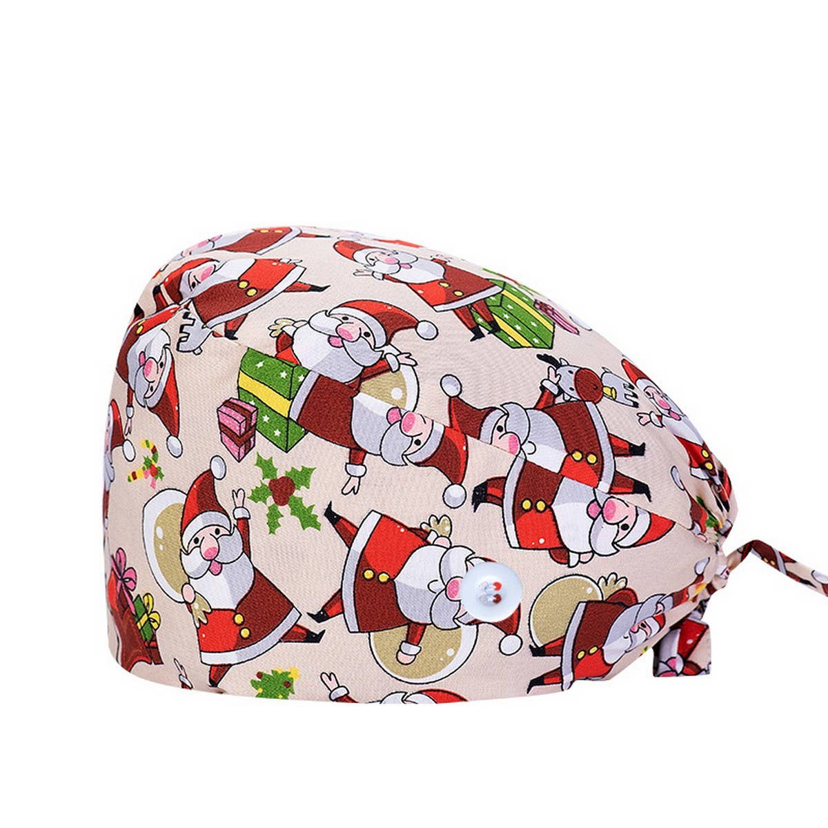 OPERATING ROOM CAP COTTON PRINTED SURGICAL CAP_CWAH3375