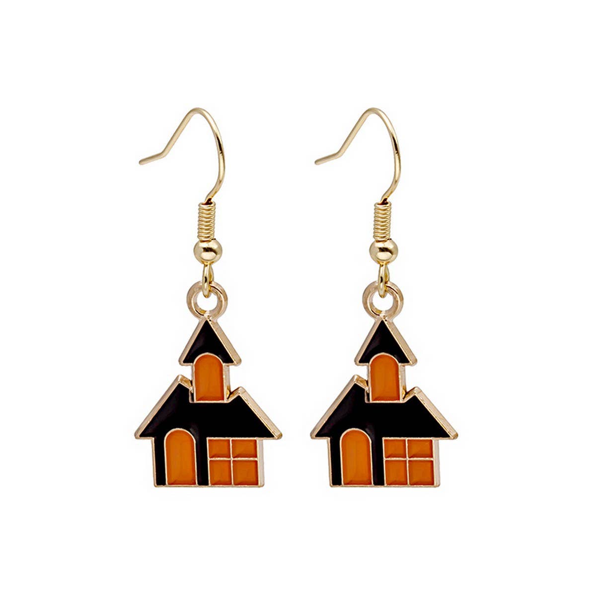 POPULAR HALLOWEEN PUMPKIN HEAD EARRINGS_CWAJE1873