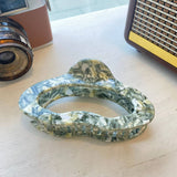 CLOUD SHAPED HAIR CLAW LARGE LUXE TEXTURED CLIP_CWAHA2164