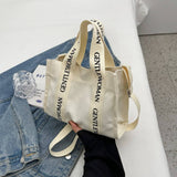 NEW CASUAL LETTER BASKET CANVAS SHOULDER BAG_CWAB2675