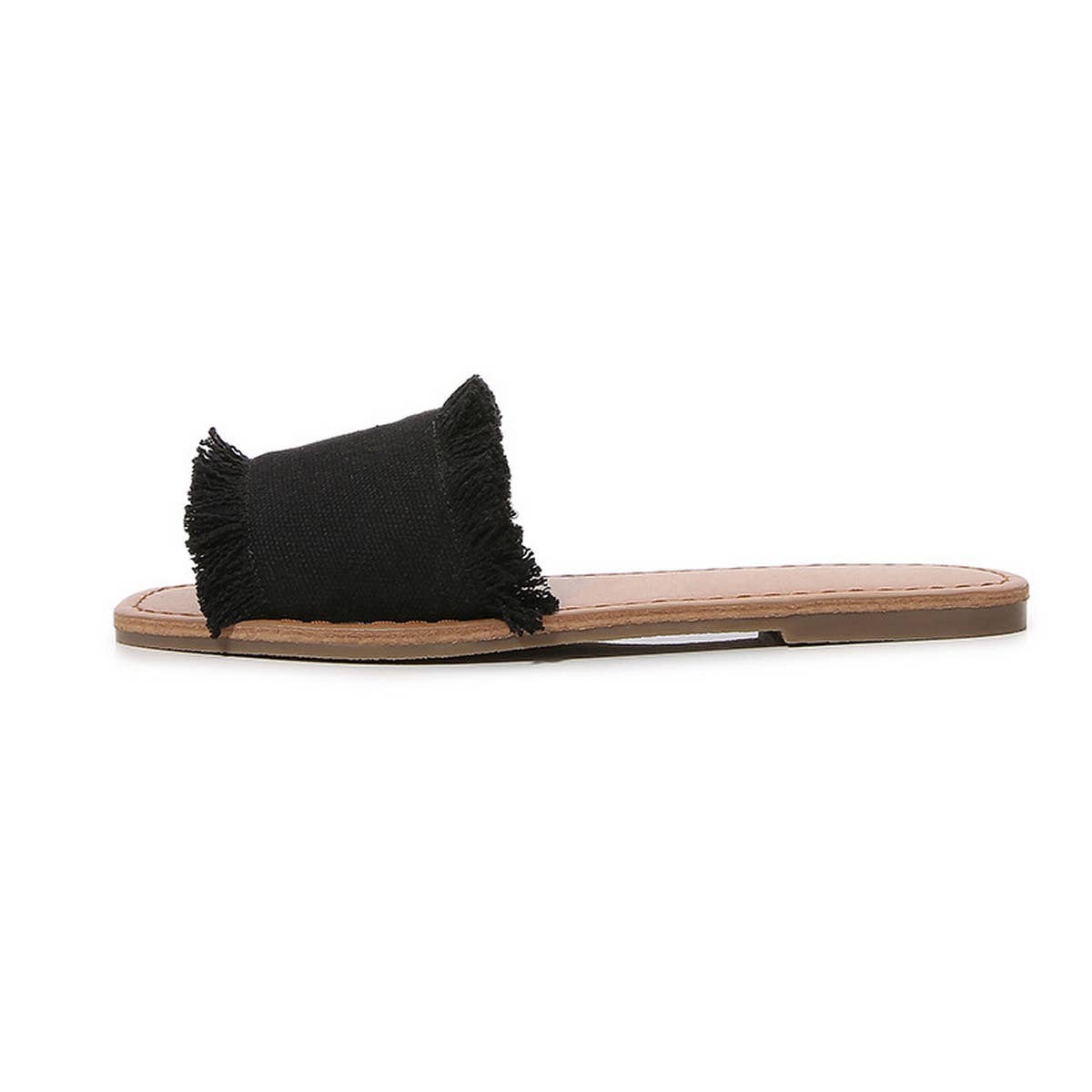 LADIES CASUAL BEACH FLAT SANDALS_CWSHS0652