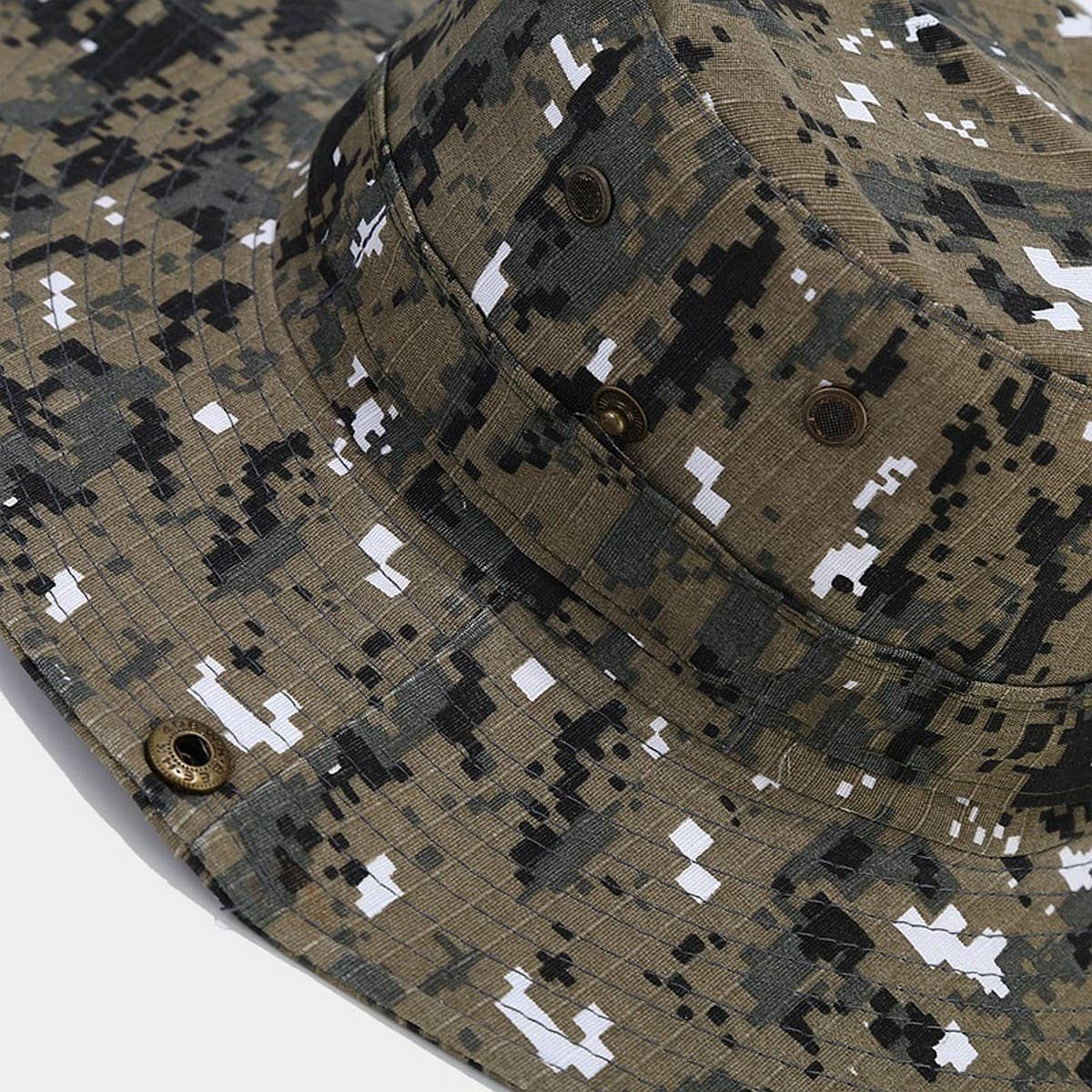 CAMO OUTDOOR SUN HAT FOR HIKING FISHING ADVENTURE_CWAH3884