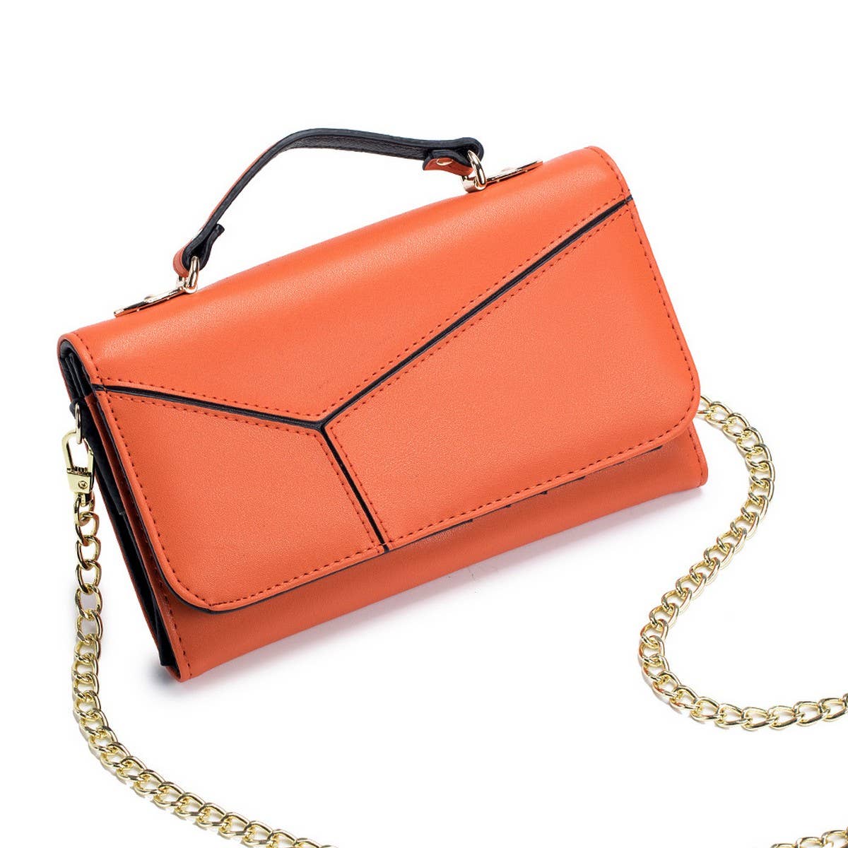 CASUAL SIMPLE LARGE CAPACITY CROSSBODY WALLET_CWAB3815