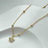 Womens Exquisite Butterfly Clavicle Necklace