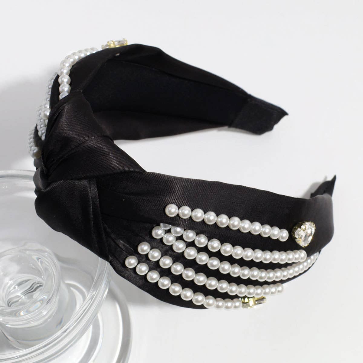 SIMPLE SOLID COLOR KNOTTED HEADBAND_CWAHA2306