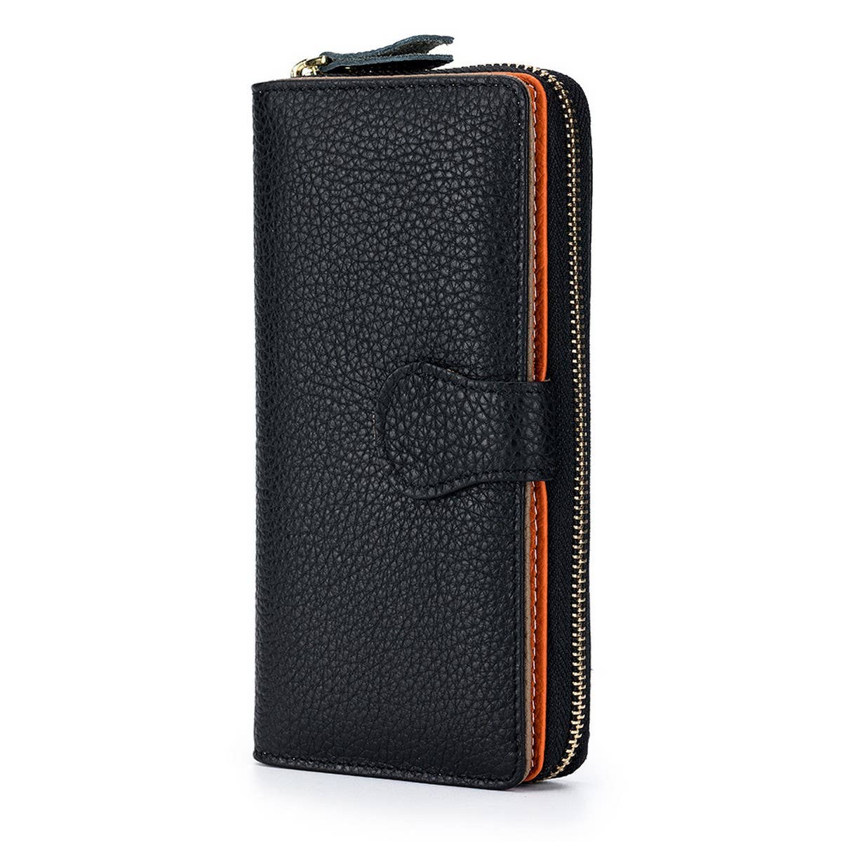 GENUINE LEATHER LONG STYLISH LARGE CAPACITY WALLET_CWAB3783