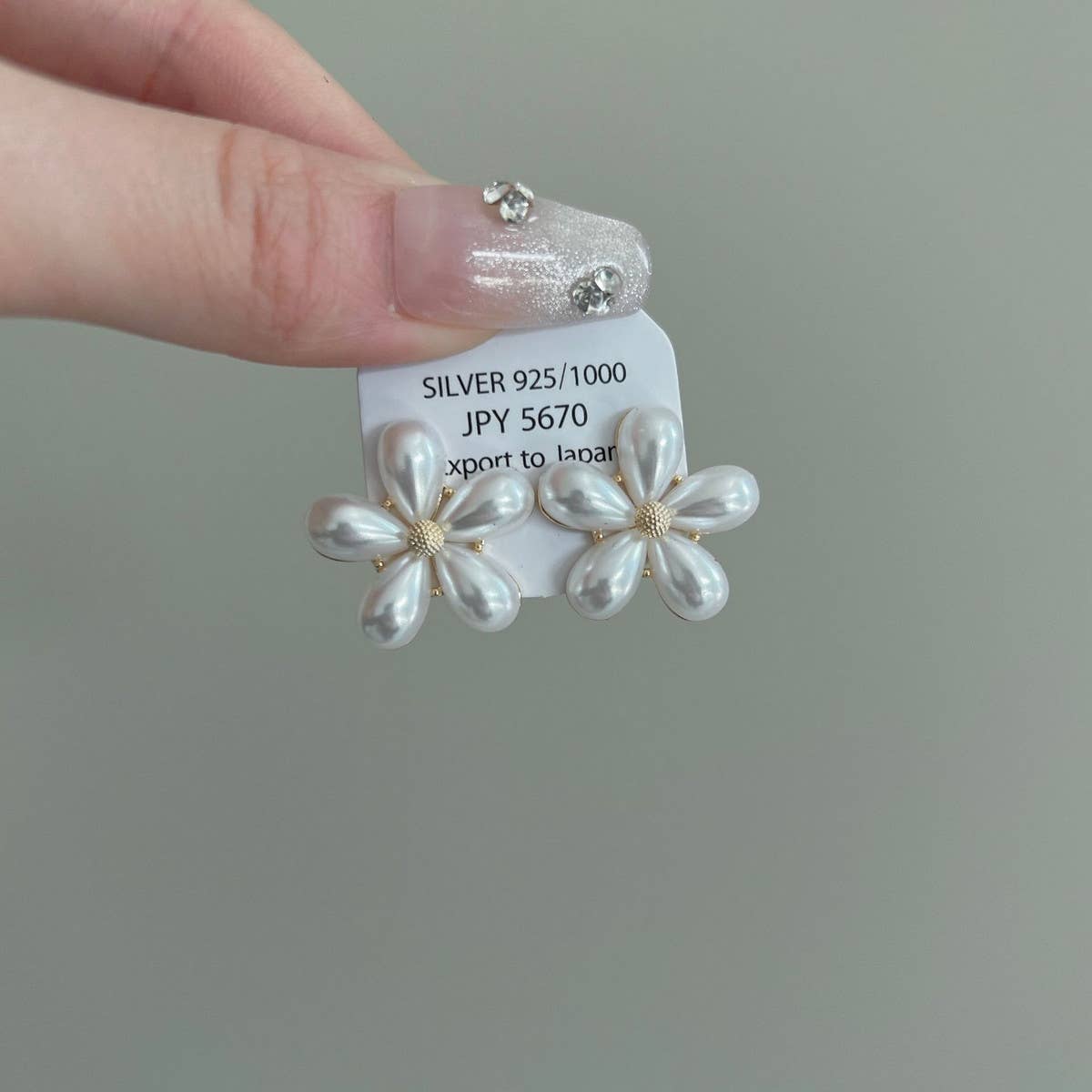 FRESH PEARL PEACH BLOSSOM EARRINGS_CWAJE2031