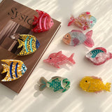 Pink Dolphin Acetate Hair Clip?Ocean Style & Cute_Cwaha5723?