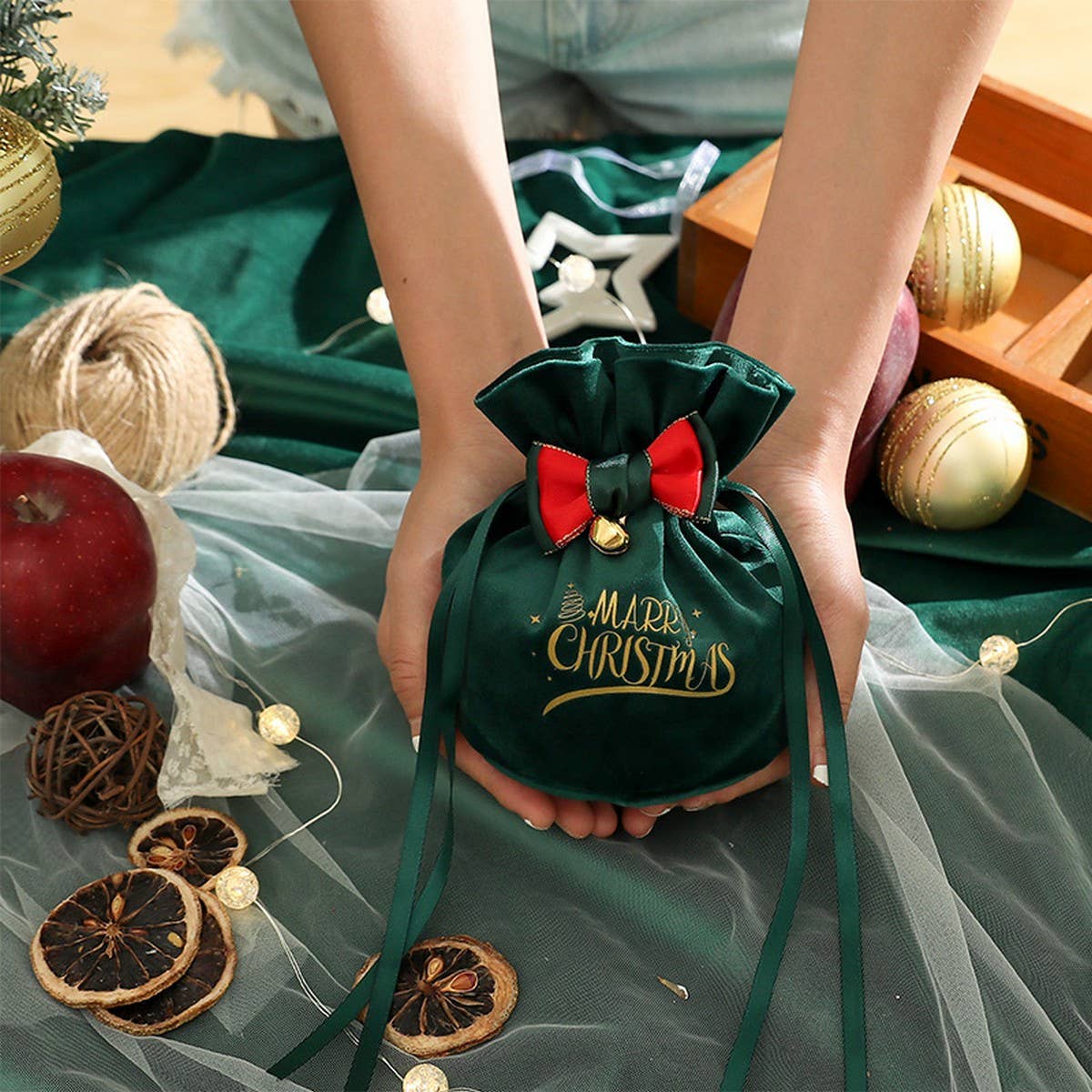 Velvet Christmas Apple Bag Eve Candy Box_Cuab00743