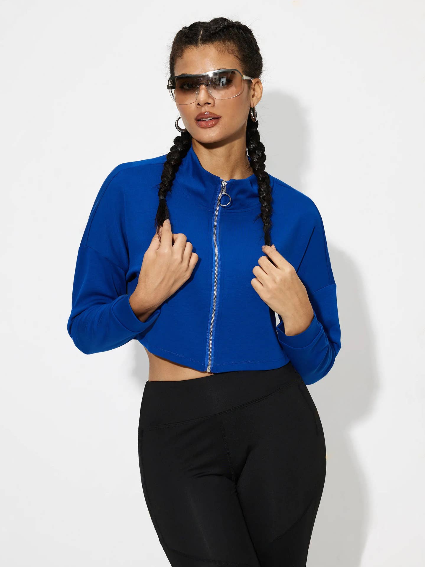 Yoga Wear, Long-Sleeved Zipper, Fitness Jacket