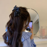 Bow Hair Clip Back Of The Head Premium Top Clip_Cwaha3281