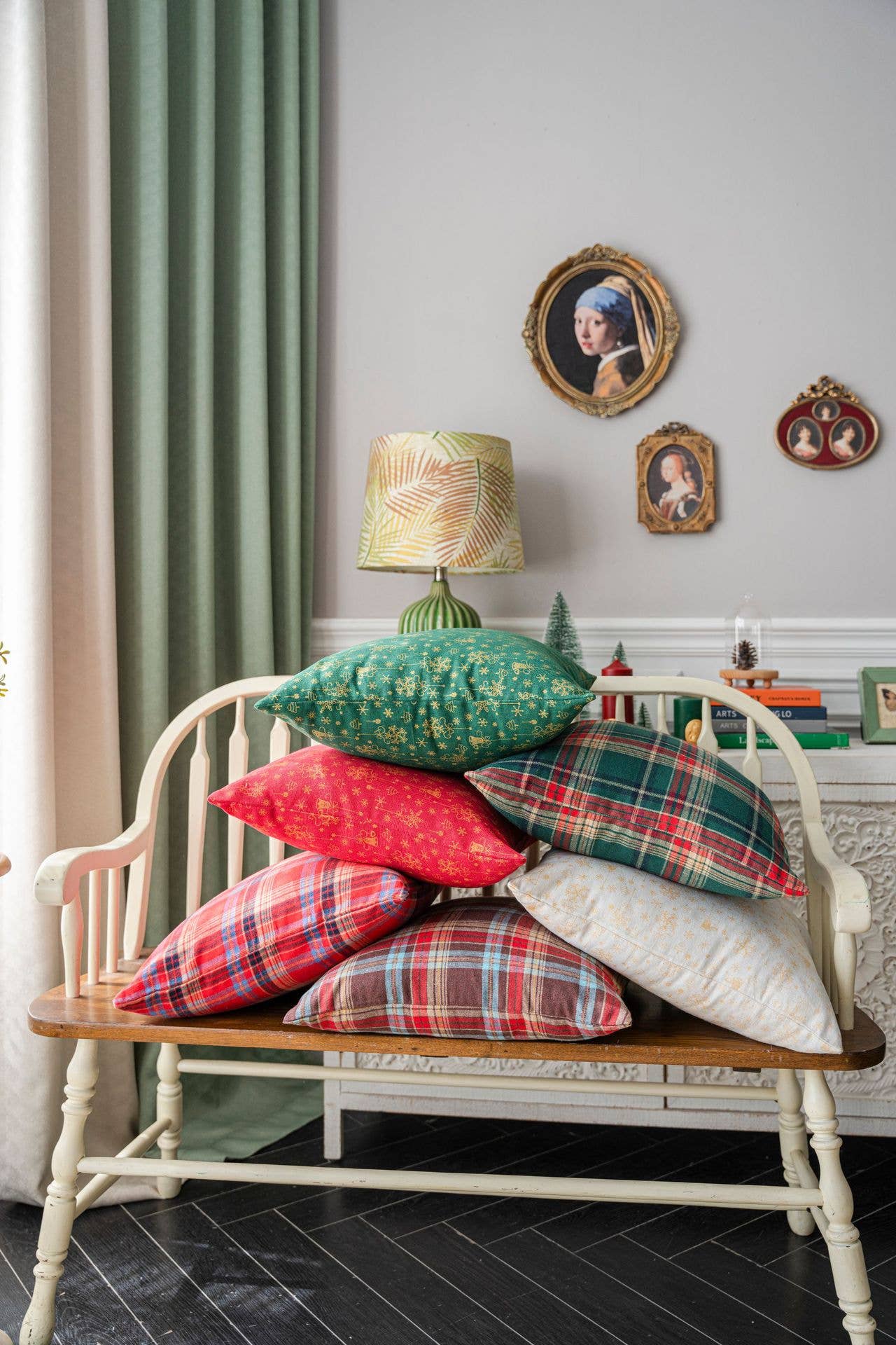 MULTI PATTERNED COSY PILLOW COVER PILLOW CASE_CWMM0011