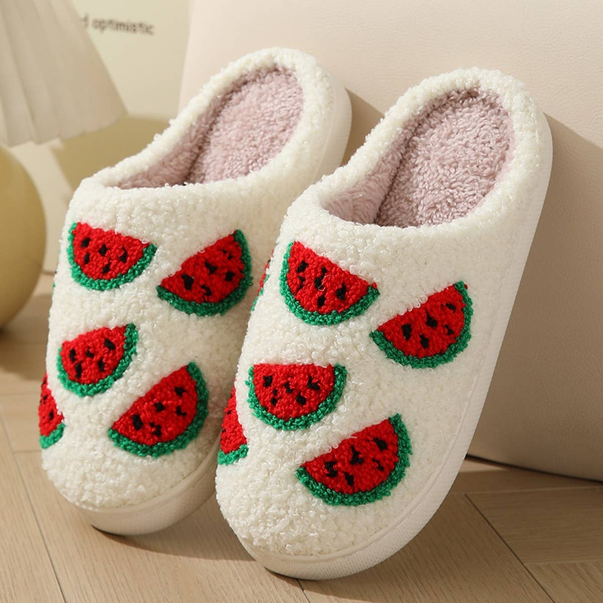 CUTE CARTOON FRUIT PREPPY SLIPPERS_CWSHS0256