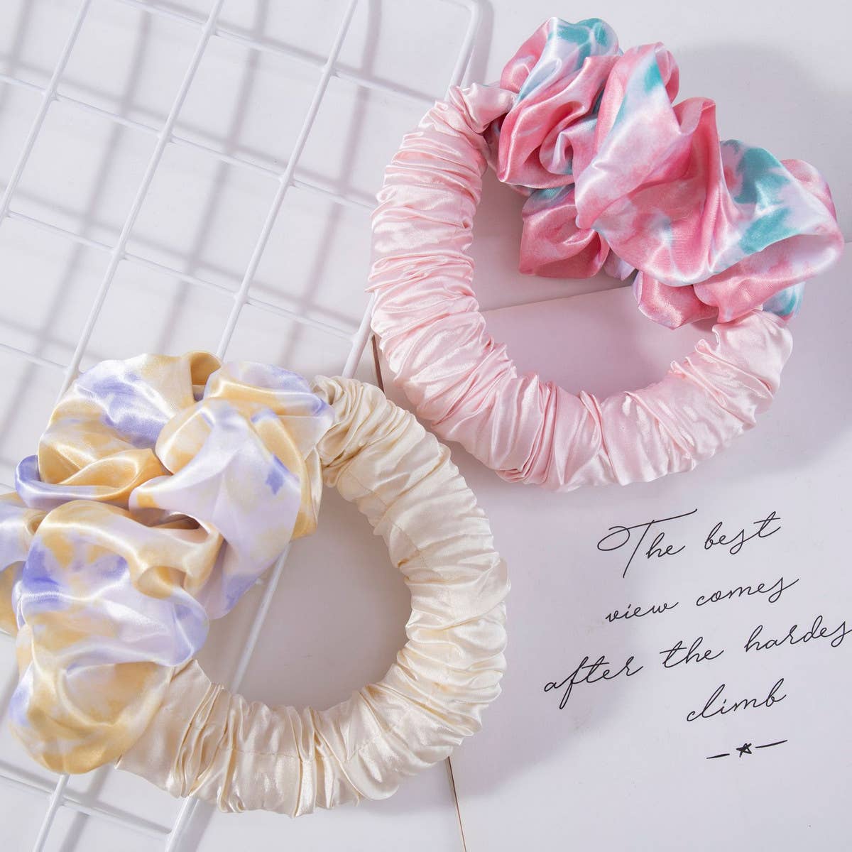 NEW HAIR CURLING IRON LARGE INTESTINE HAIR TIE_CWAHA0866