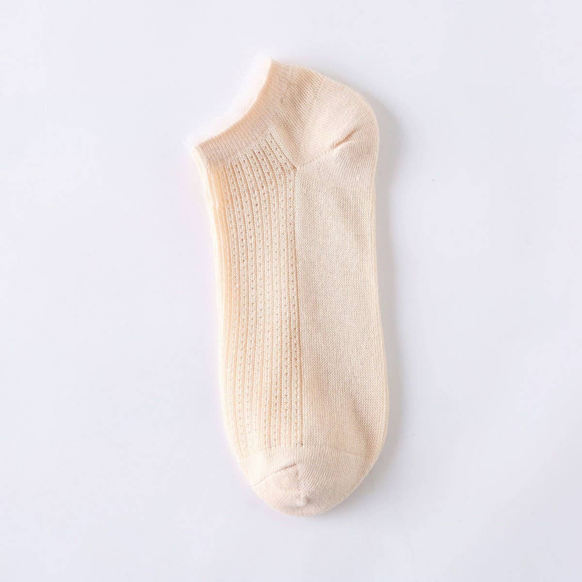 Women'S Solid Color Mesh Breathable Socks_Cwms2044